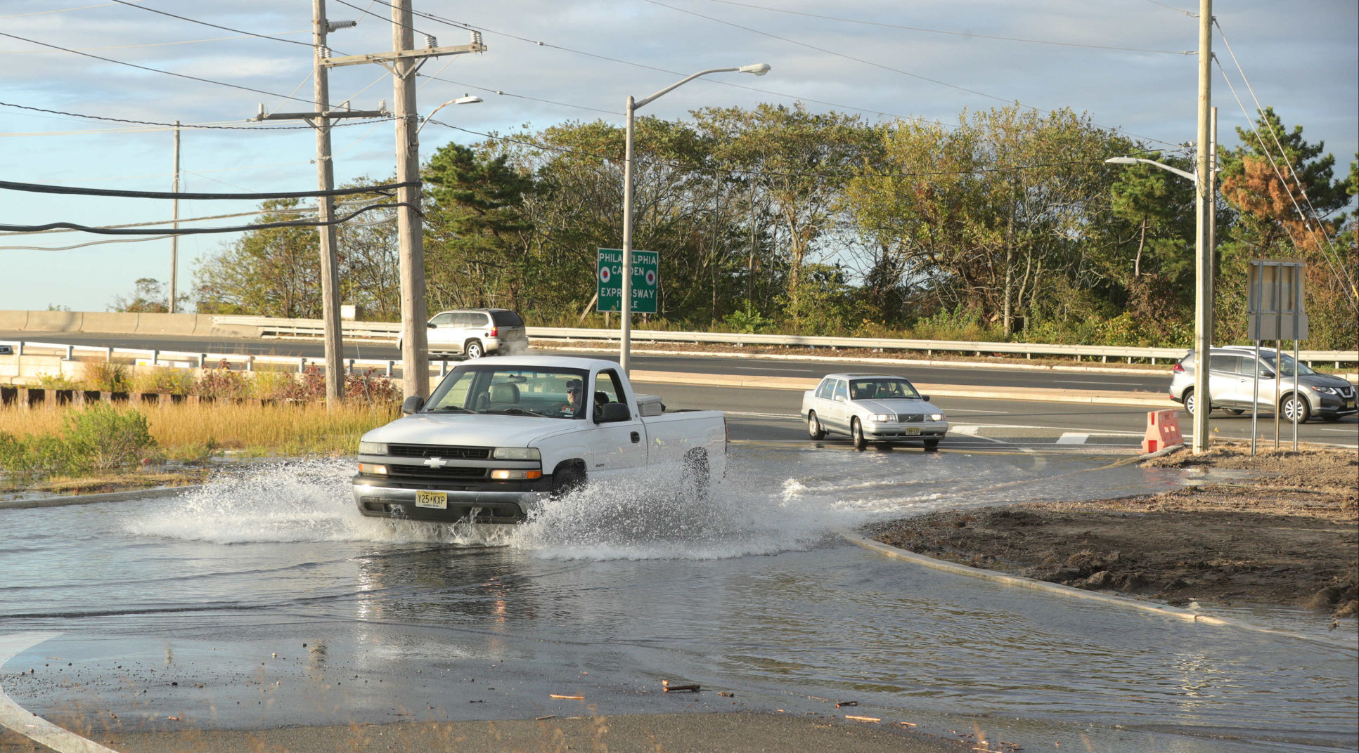 West End Ave Flooding on Thursday